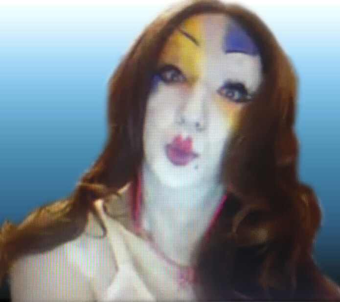 Pic of Beautiful Transgender Girl Modeling Geisha