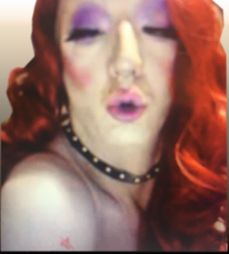 Pic of Beautiful Transgender Girl Modeling Jessica Rabbit