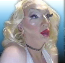 Pic of Beautiful Transgender Girl Modeling Marilyn