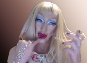 Pic of Beautiful Transgender Girl Modeling Spring Dress