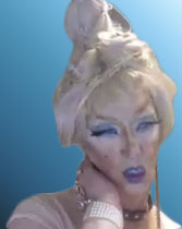 Pic of Beautiful Transgender Girl Modeling Bimbo Hair