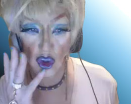 Pic of Beautiful Transgender Girl Modeling Bimbo Hair