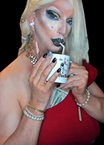 Pic of Beautiful Transgender Girl Modeling Sin City
