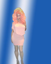 Pic of Beautiful Transgender Girl Modeling Valentine's Day