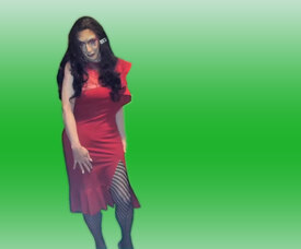 Pic of Beautiful Transgender Girl Modeling Cross Eyed