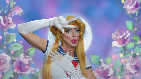 Pic of Beautiful Transgender Girl Modeling Sailor Moon