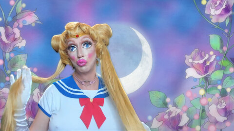 Pic of Beautiful Transgender Girl Modeling Sailor Moon