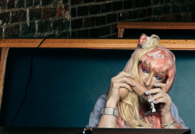 Pic of Beautiful Transgender Girl Modeling Bar Hopper