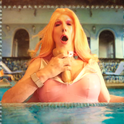 Pic of Beautiful Transgender Girl Modeling Pool Party
