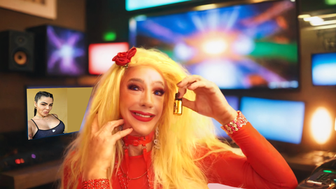 Pic of Beautiful Transgender Girl Modeling Gamer Girl