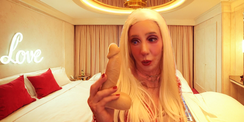Pic of Beautiful Transgender Girl Modeling Love Hotel