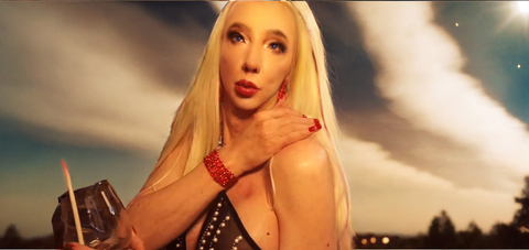 Pic of Beautiful Transgender Girl Modeling Little Black Dress