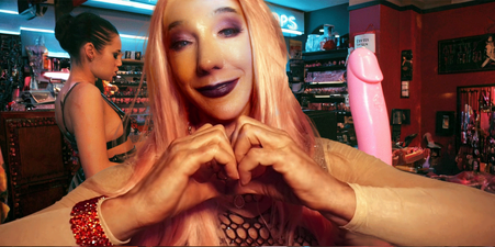 Pic of Beautiful Transgender Girl Modeling Pammy Sexshop Tour