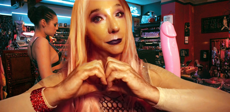 Pic of Beautiful Transgender Girl Modeling Pammy Sexshop Tour