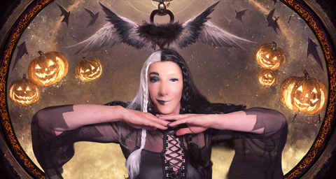 Pic of Beautiful Transgender Girl Modeling Fallen Angel