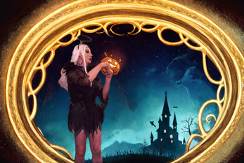 Pic of Beautiful Transgender Girl Modeling Fallen Angel