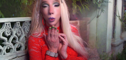 Pic of Beautiful Transgender Girl Modeling Valentine's Day