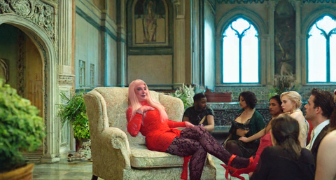 Pic of Beautiful Transgender Girl Modeling Valentine's Day