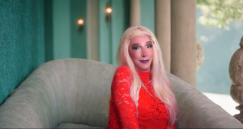 Pic of Beautiful Transgender Girl Modeling Valentine's Day