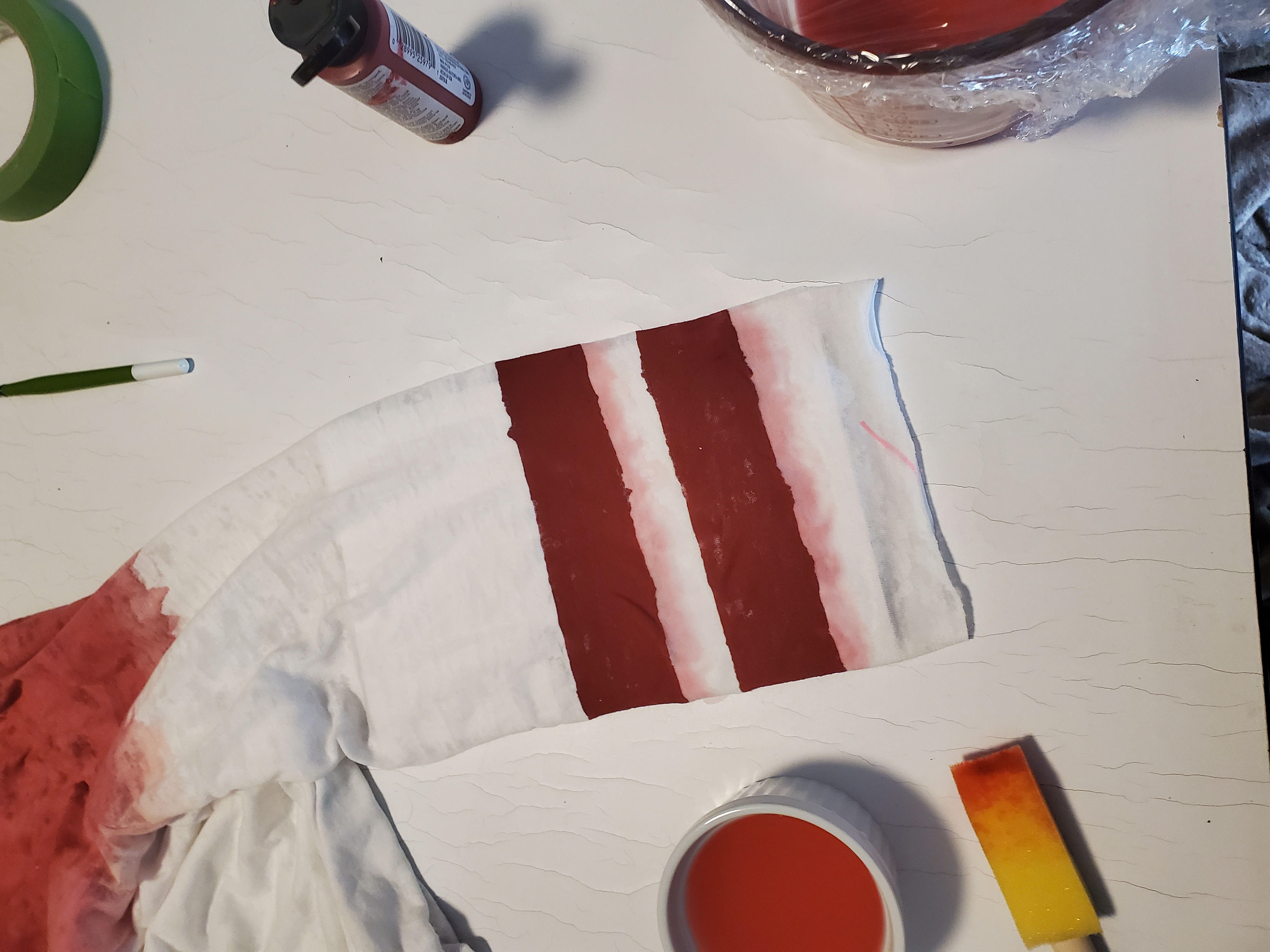 Red smudge - finished