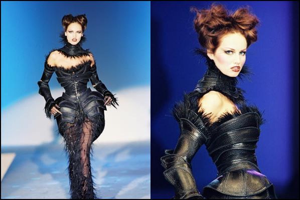 Mugler 'Carapce' corset.