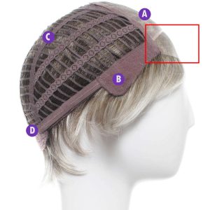Anatomy of a lace front wig.